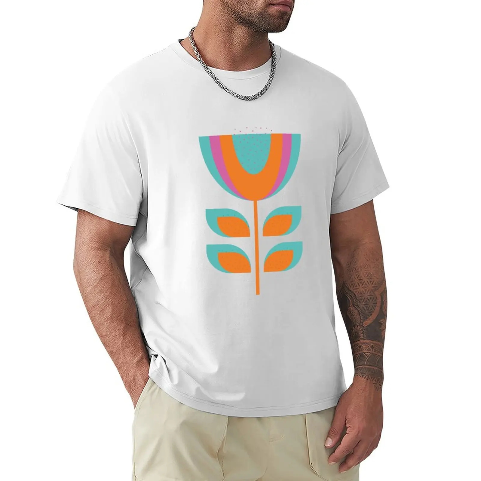 Scandinavian Flower pattern T-Shirt Aesthetic clothing summer clothes men workout shirt
Scandinavian Flower pattern T-Shirt Aesthetic clothing summer clothes men workout shirt
