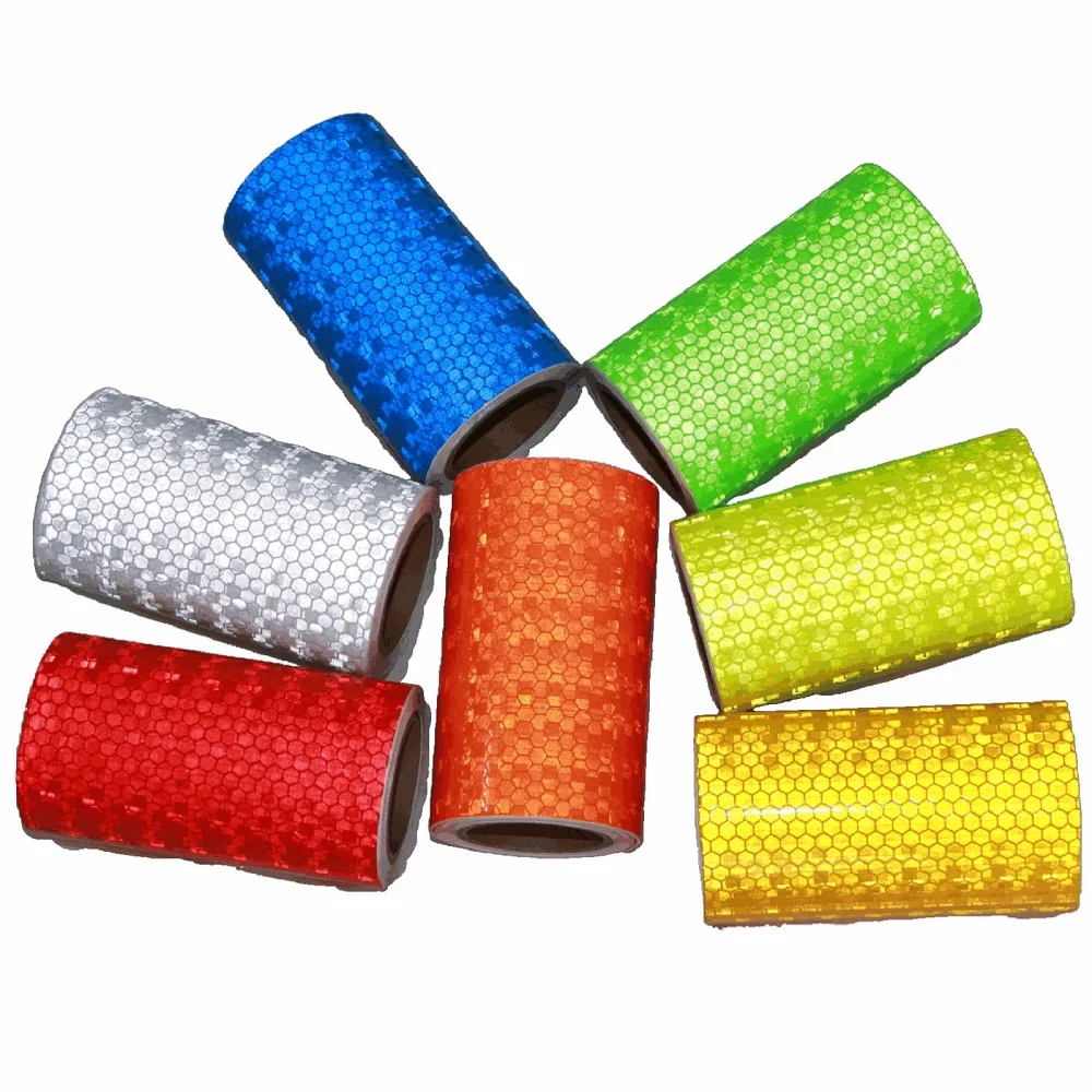 10CMX10M Safety Mark Reflective Tape Stickers Shiny Red White Yellow Strip Motorcycle Decals Automobile Moto Reflective Material
10CMX10M Safety Mark Reflective Tape Stickers Shiny Red White Yellow Strip Motorcycle Decals Automobile Moto Reflective Material