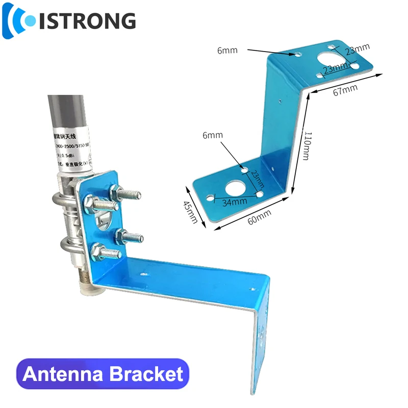 Fixing Bracket for Outdoor FRP Antenna Aluminum Accessories Installation Clamp Antenna Mount Clip Hoop Customizable Free Screws
Fixing Bracket for Outdoor FRP Antenna Aluminum Accessories Installation Clamp Antenna Mount Clip Hoop Customizable Free Screws