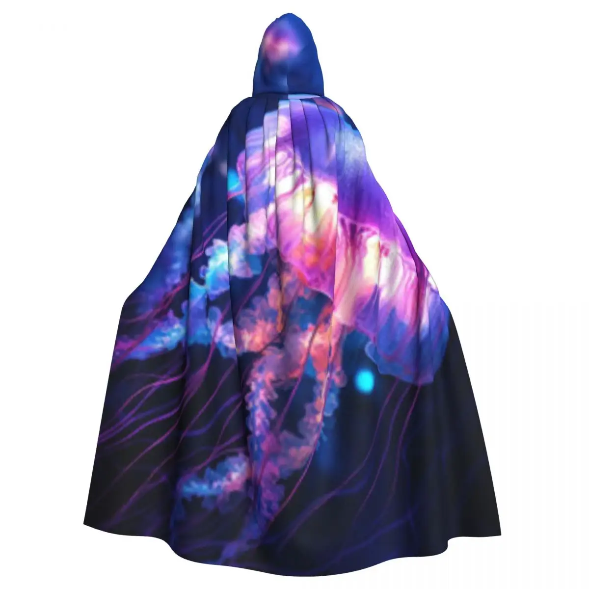 Adult Halloween Jellyfish Glowing Cloak Cape Hooded Medieval Costume Full Length Dress Coat
Adult Halloween Jellyfish Glowing Cloak Cape Hooded Medieval Costume Full Length Dress Coat