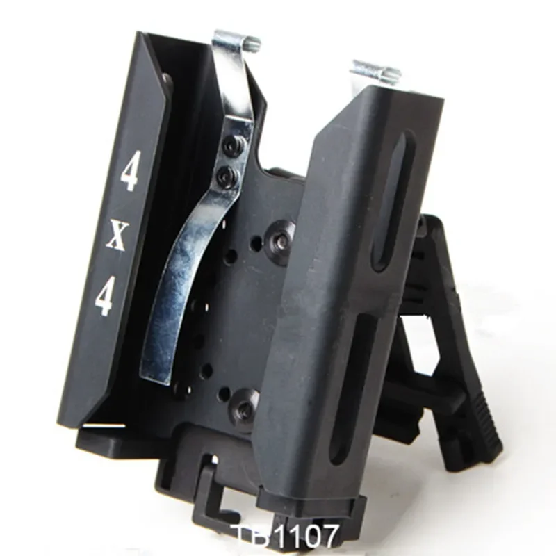 Tactical FAST 4X4 Reloads Holder Aluminum Belt Clip Shell Holder Magazine Accessory
Tactical FAST 4X4 Reloads Holder Aluminum Belt Clip Shell Holder Magazine Accessory