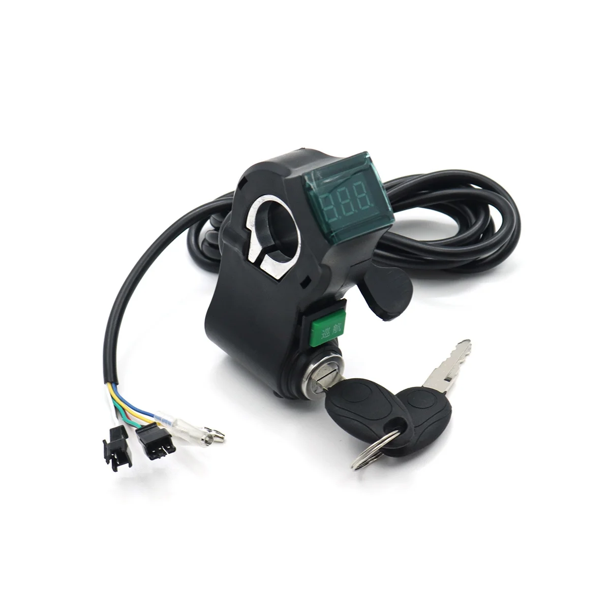 E-Bike Ignition Lock Key Thumb Throttle Voltmeter Digital Voltage Display Starter for KUGOO M4 XiaoMi M365 Universal
E-Bike Ignition Lock Key Thumb Throttle Voltmeter Digital Voltage Display Starter for KUGOO M4 XiaoMi M365 Universal