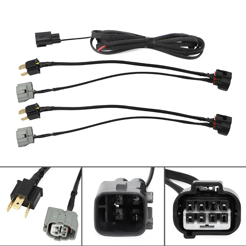 LED Headlight Conversion Adapters Connector DRL Wiring Harness Plug for 2014-2019 Toyota Tundra OE LED Head light Single
LED Headlight Conversion Adapters Connector DRL Wiring Harness Plug for 2014-2019 Toyota Tundra OE LED Head light Single