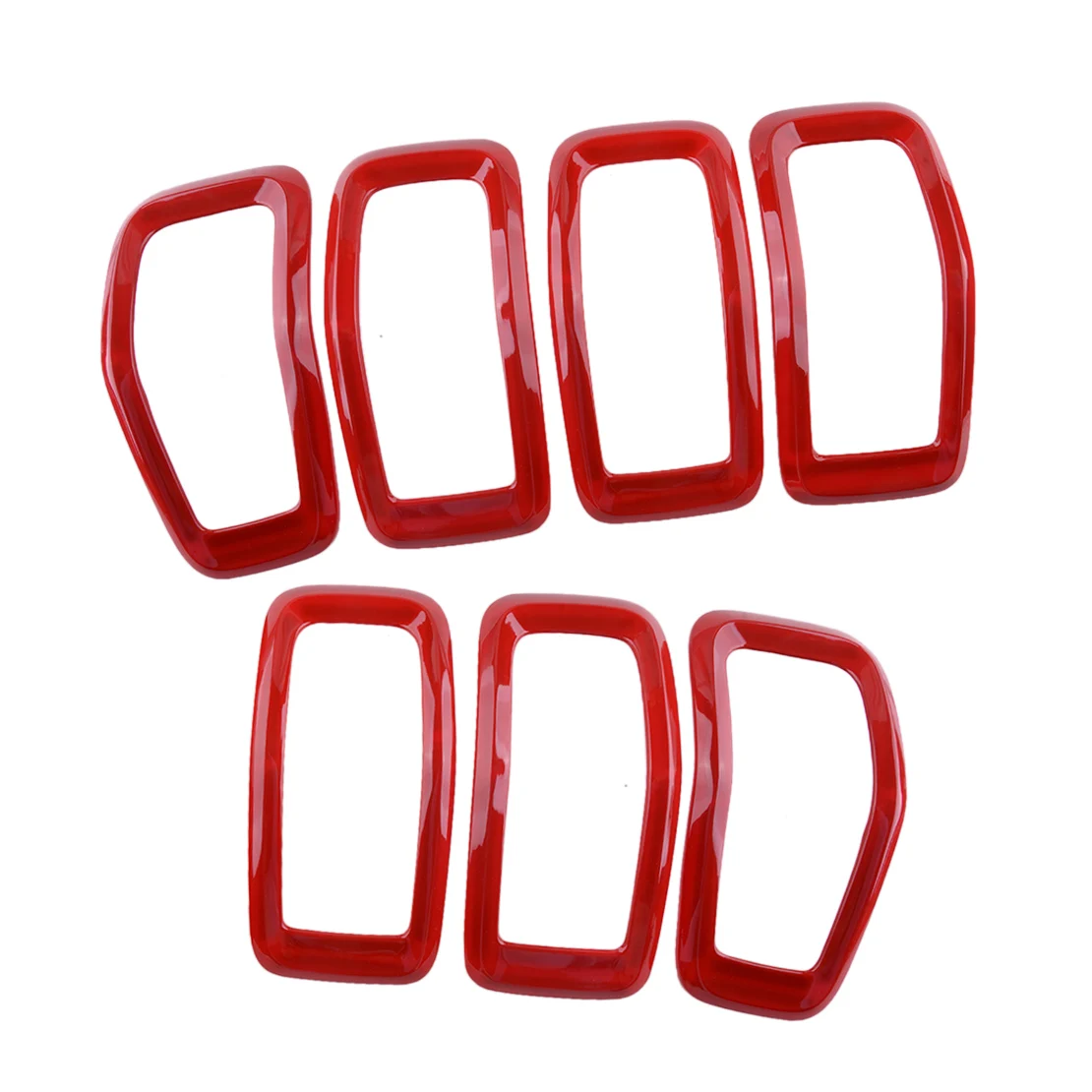 7Pcs Car Front Grille Insert Trim Cover Frame Ring Fit for Jeep Cherokee 2018 2017 2016 2015 2014 Red Decoration
7Pcs Car Front Grille Insert Trim Cover Frame Ring Fit for Jeep Cherokee 2018 2017 2016 2015 2014 Red Decoration