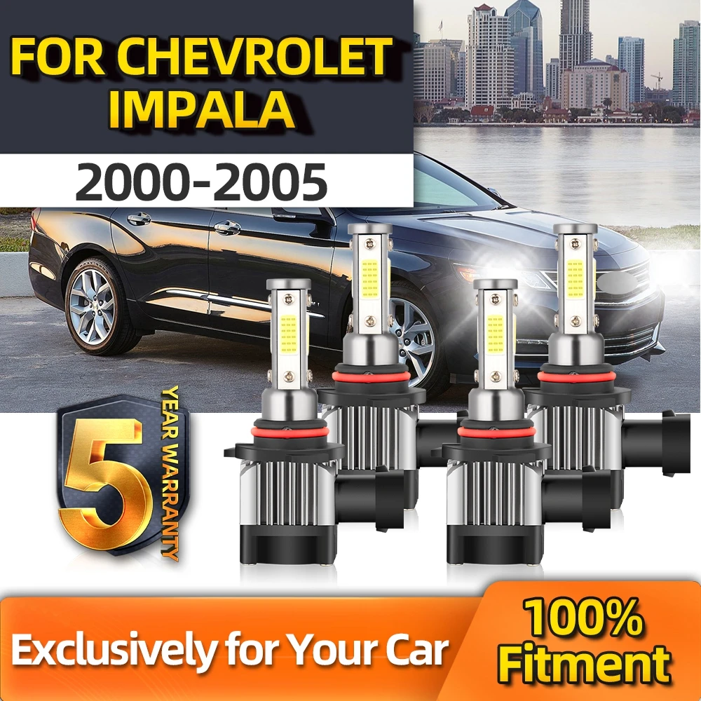 Crossfox Combo LED Headlight 12V High 9005 Low 9006 Canbus Bulbs Brightness Car Lamps Kit White For Chevrolet Impala 2000-2005
Crossfox Combo LED Headlight 12V High 9005 Low 9006 Canbus Bulbs Brightness Car Lamps Kit White For Chevrolet Impala 2000-2005