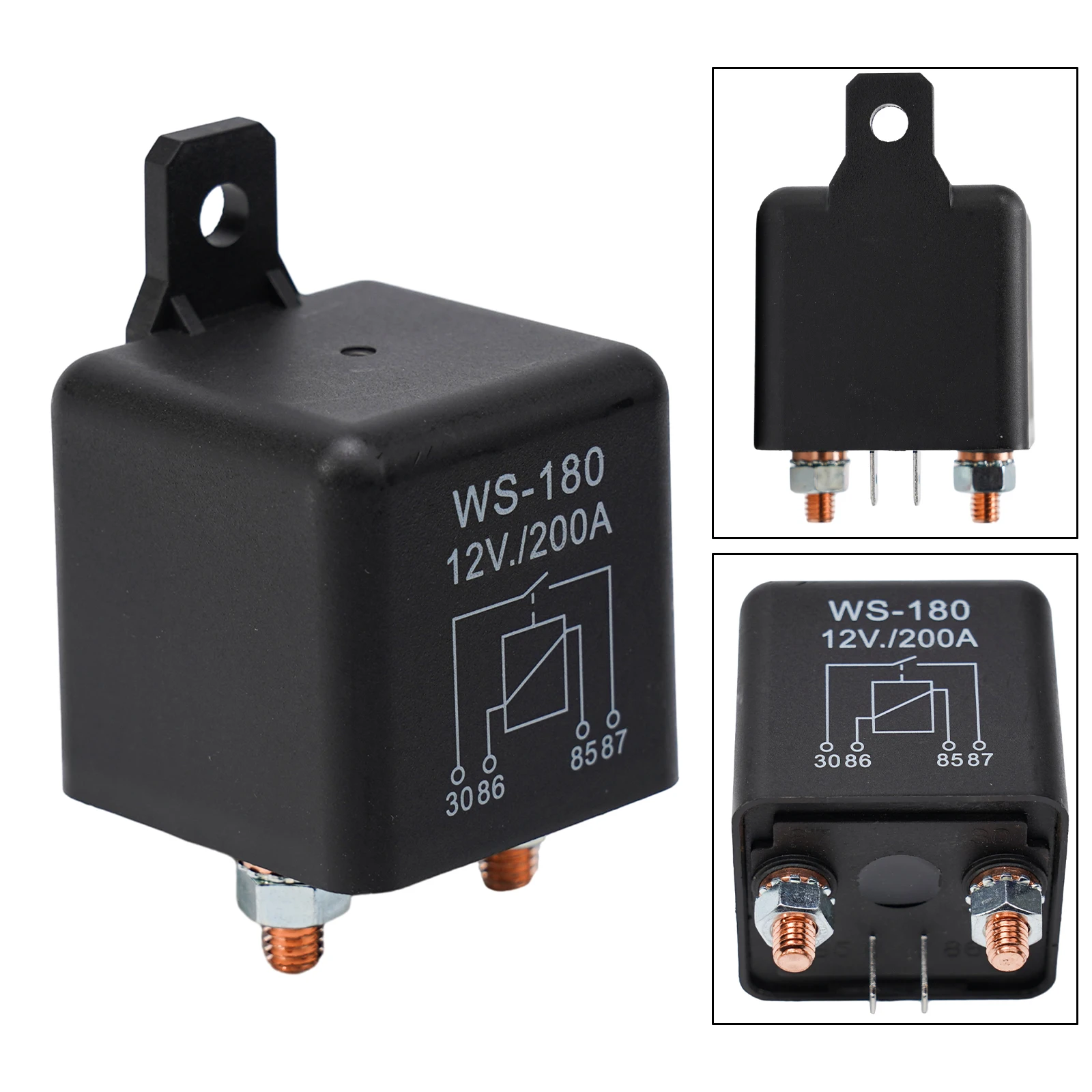 Replacement Isolator Relay High Capacity Standard Contact Form Good Performance Start 12V 1x Accessories Car Dual Battery On/Off
Replacement Isolator Relay High Capacity Standard Contact Form Good Performance Start 12V 1x Accessories Car Dual Battery On/Off