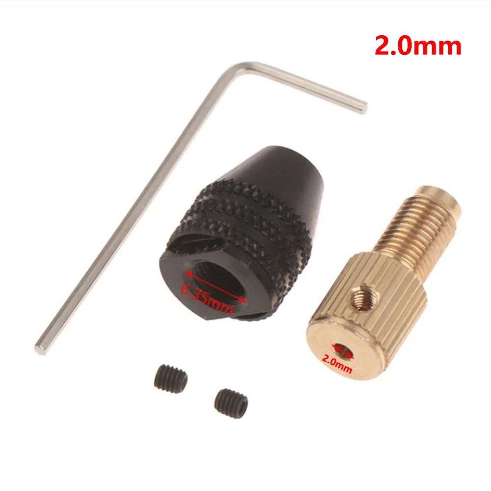 Drill Chuck Electric Motor Shaft Mini Chuck Fixture Clamp Quick Change Keyless Drill Bit Adapter Holder Clamp 2.0/2.3/3.17mm
Drill Chuck Electric Motor Shaft Mini Chuck Fixture Clamp Quick Change Keyless Drill Bit Adapter Holder Clamp 2.0/2.3/3.17mm