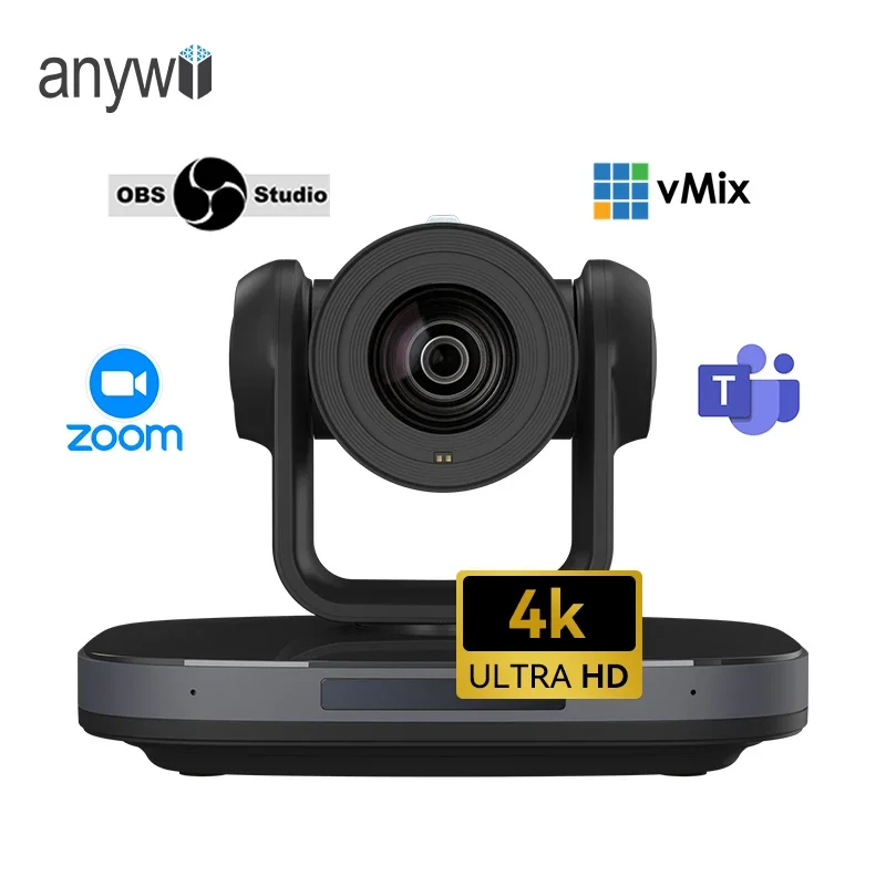 Anywii Ptz Camera 4k for Teaching Ip Live Camera Conference Broadcast Camera Ptz Auto Tracking
Anywii Ptz Camera 4k for Teaching Ip Live Camera Conference Broadcast Camera Ptz Auto Tracking