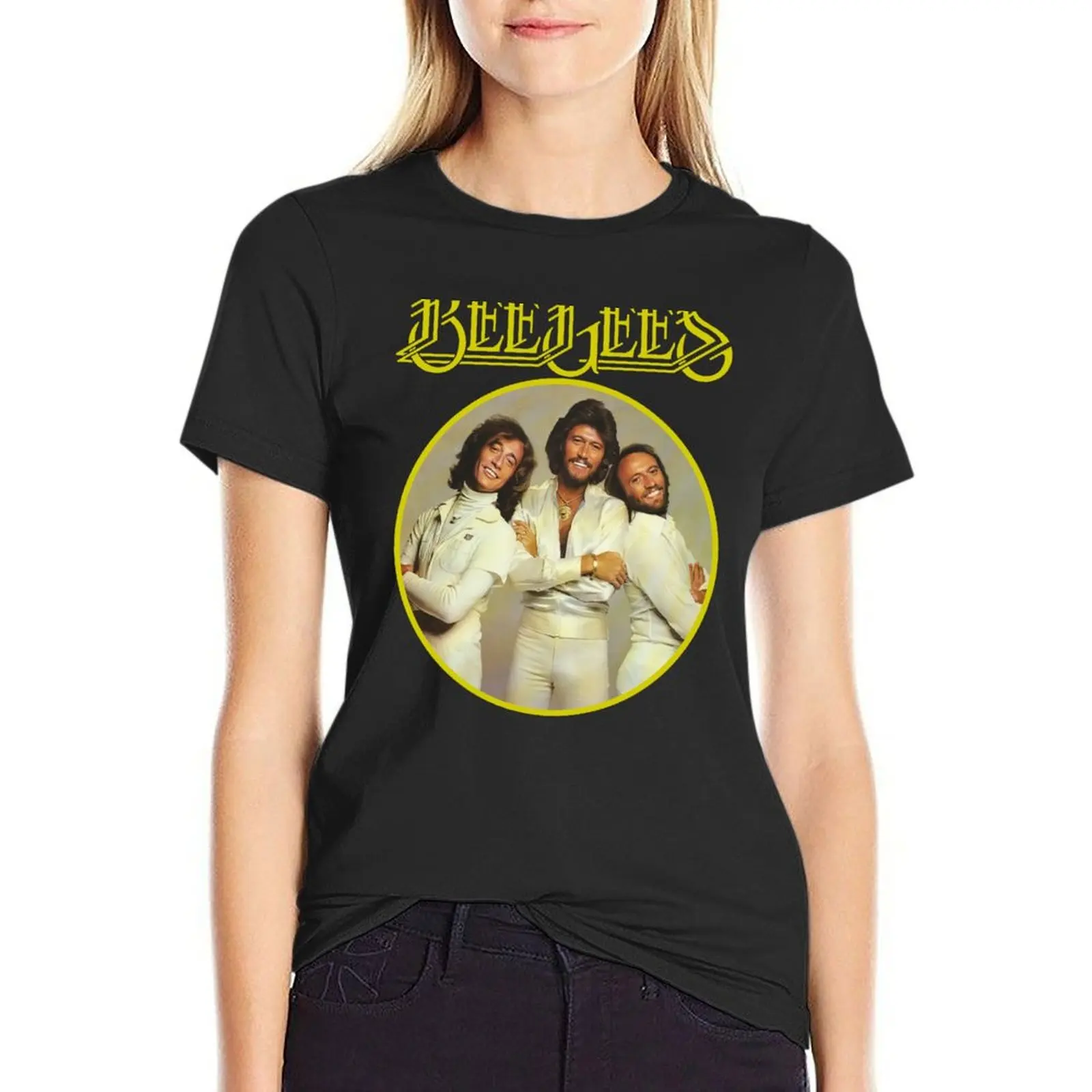 The Bee Gees T-shirt anime clothes Aesthetic clothing t-shirt dress for Women graphic
The Bee Gees T-shirt anime clothes Aesthetic clothing t-shirt dress for Women graphic