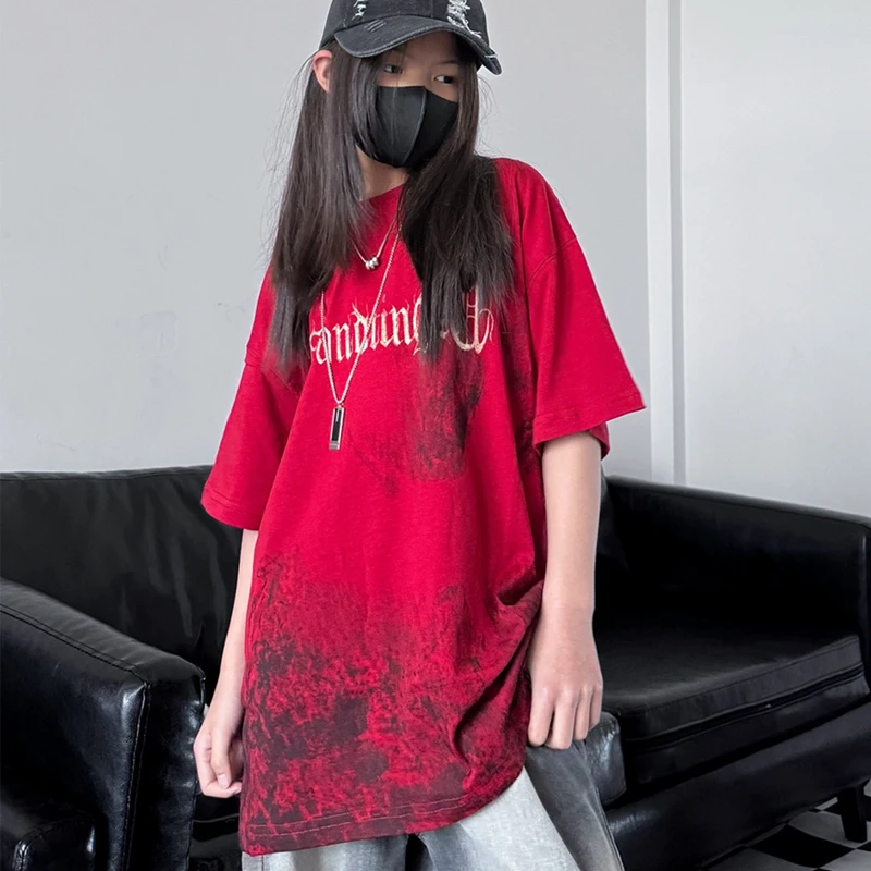 2024 New Hip Hop Dance Costumes For Girls Loose Retro T-Shirts Boys Modern Jazz Dance Performance Clothes Stage Wear DQS15885
2024 New Hip Hop Dance Costumes For Girls Loose Retro T-Shirts Boys Modern Jazz Dance Performance Clothes Stage Wear DQS15885