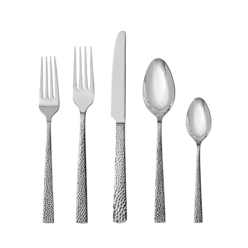 

Adventurous Dining: Nomad Silverware Set - 20-Piece Stainless Steel