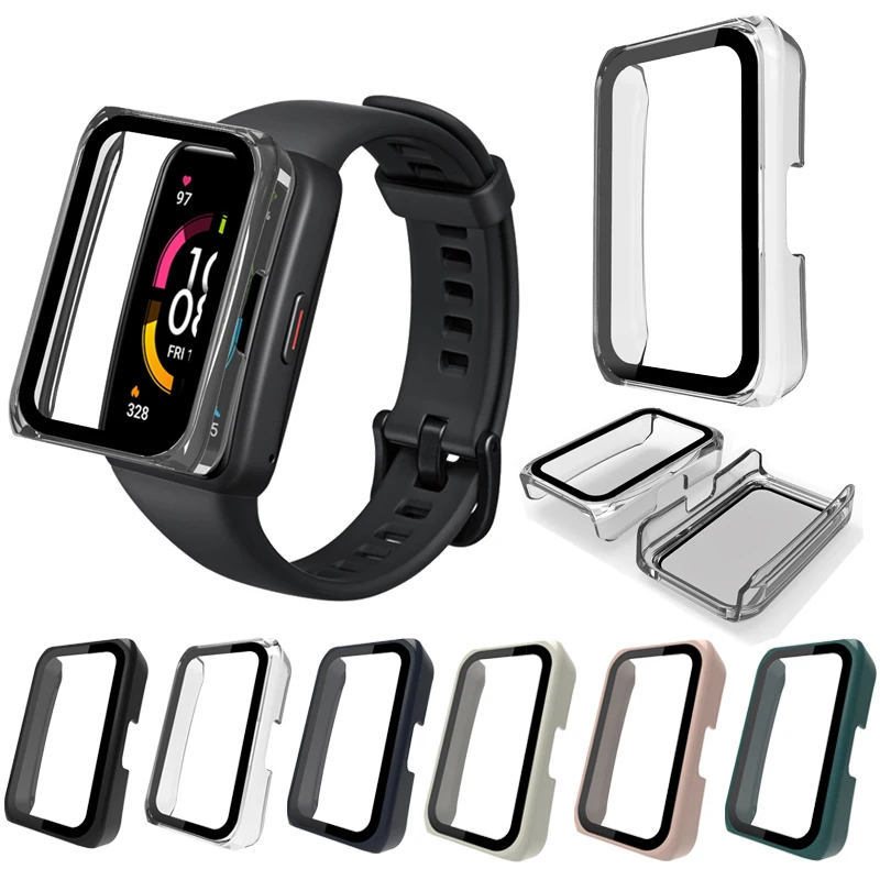 Чехол из поликарбоната для Huawei Band 6, Сменный Чехол для часов Honor Band 6 /Honor Band 7 со стеклом, защитный чехол на весь экран
Чехол из поликарбоната для Huawei Band 6, Сменный Чехол для часов Honor Band 6 /Honor Band 7 со стеклом, защитный чехол на весь экран