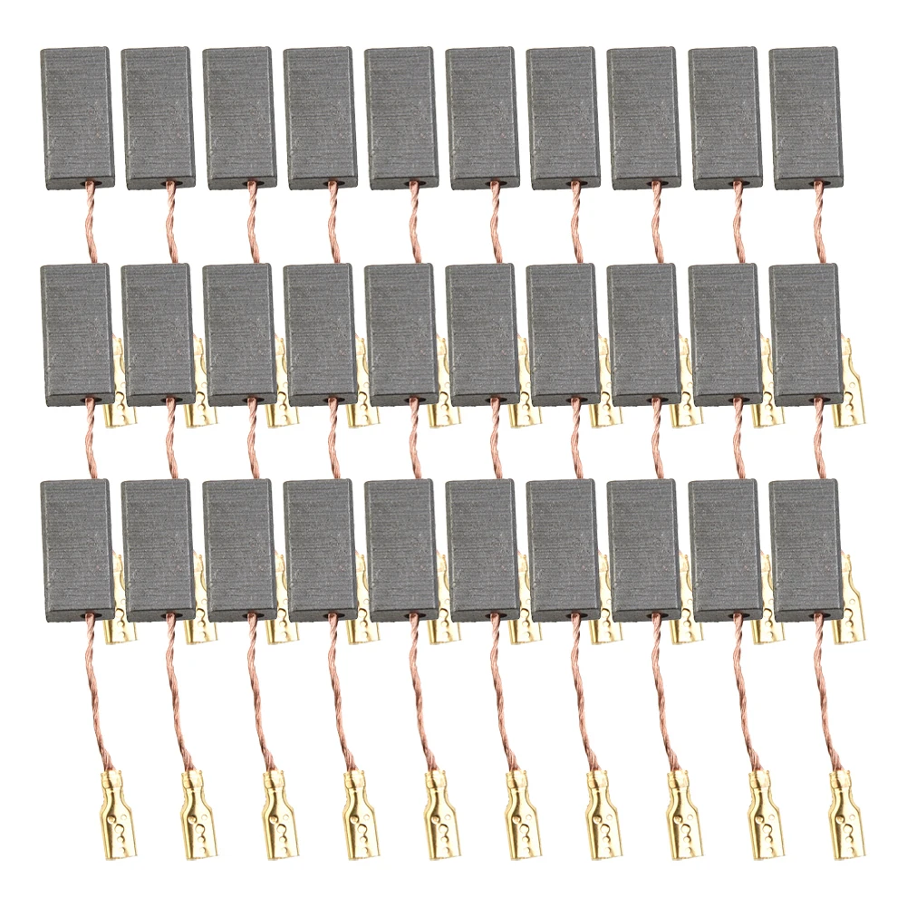 30 PCS Carbon Brushes For Bosch Electric Motor Angle Grinder Parts Accessories Graphite Brushes Power Tool Accessories 5*8*15mm
30 PCS Carbon Brushes For Bosch Electric Motor Angle Grinder Parts Accessories Graphite Brushes Power Tool Accessories 5*8*15mm