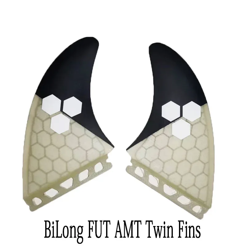 High Performance BiLong Futures AMT X Large Black Keel Twin Fin Set with Construction Performance Core - 2 Pieces 
High Performance BiLong Futures AMT X Large Black Keel Twin Fin Set with Construction Performance Core - 2 Pieces