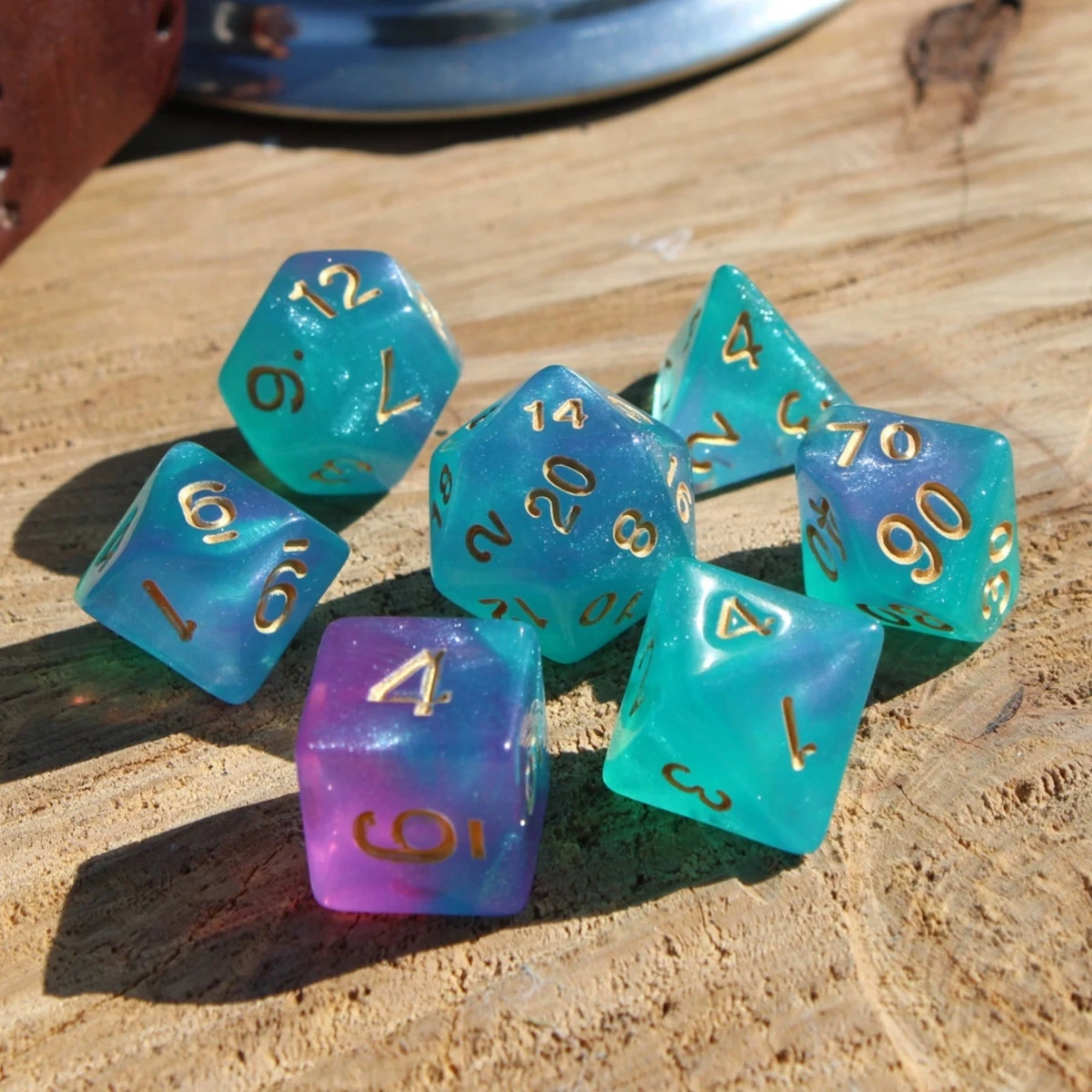 7Pcs/Set Atlantic Waters Dice for DND Dungeons and Dragons Table Games D&D RPG Tabletop Roleplaying
7Pcs/Set Atlantic Waters Dice for DND Dungeons and Dragons Table Games D&D RPG Tabletop Roleplaying