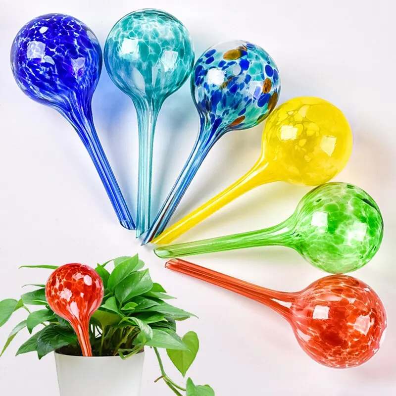 1Pc Automatic Watering Device Ball Potted Plants Multicolored Glass Water Seepage Drip Irrigation Flowers Green Lazy Water Tools
1Pc Automatic Watering Device Ball Potted Plants Multicolored Glass Water Seepage Drip Irrigation Flowers Green Lazy Water Tools