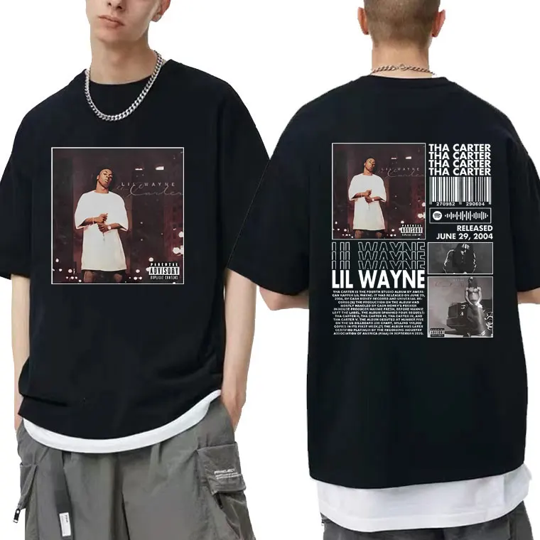 Limited Rapper Lil Wayne Print T Shirt Regular Men's Hip Hop Tops T-shirt Men Women Casual Oversized Streetwear Male Cotton Tees
Limited Rapper Lil Wayne Print T Shirt Regular Men's Hip Hop Tops T-shirt Men Women Casual Oversized Streetwear Male Cotton Tees