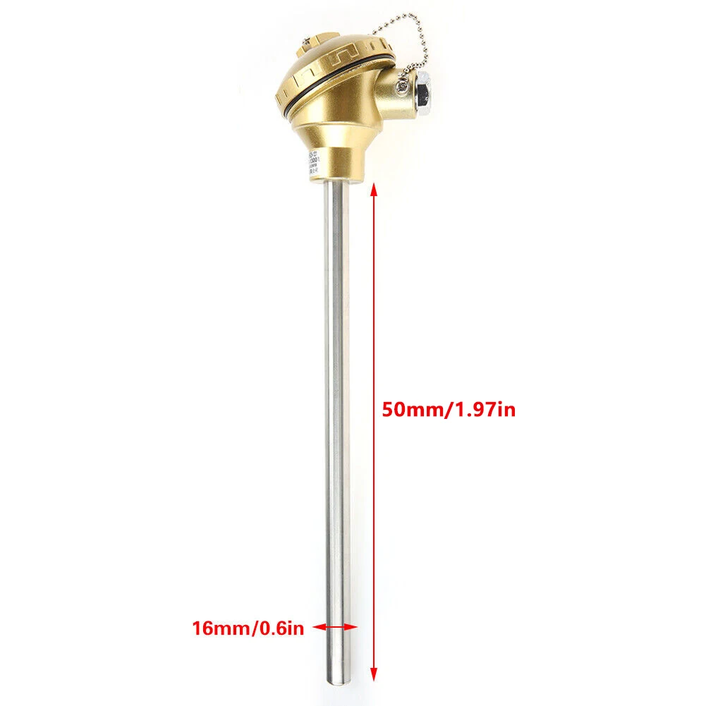 For Multimeters Temperature Sensor Probe 0-1300℃ 16mm Pipe 1pcs 201 Stainless Steel 50mm-400mm Part Wide Sensing
For Multimeters Temperature Sensor Probe 0-1300℃ 16mm Pipe 1pcs 201 Stainless Steel 50mm-400mm Part Wide Sensing