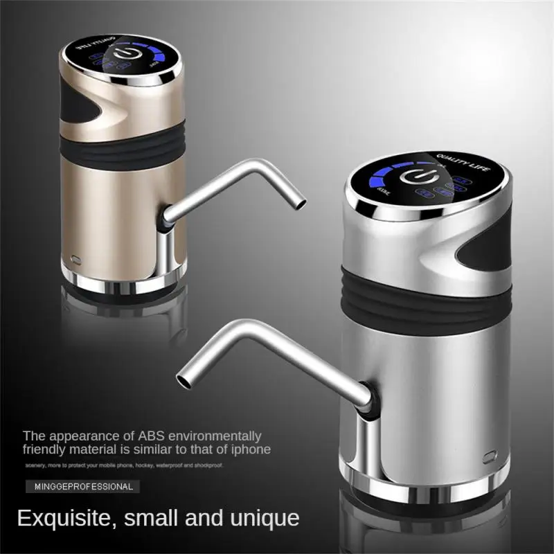 

saengQ Automatic Electric Water Pump USB Charging Button Dispenser Gallon Bottle Drinking Switch For Water Pumping Device