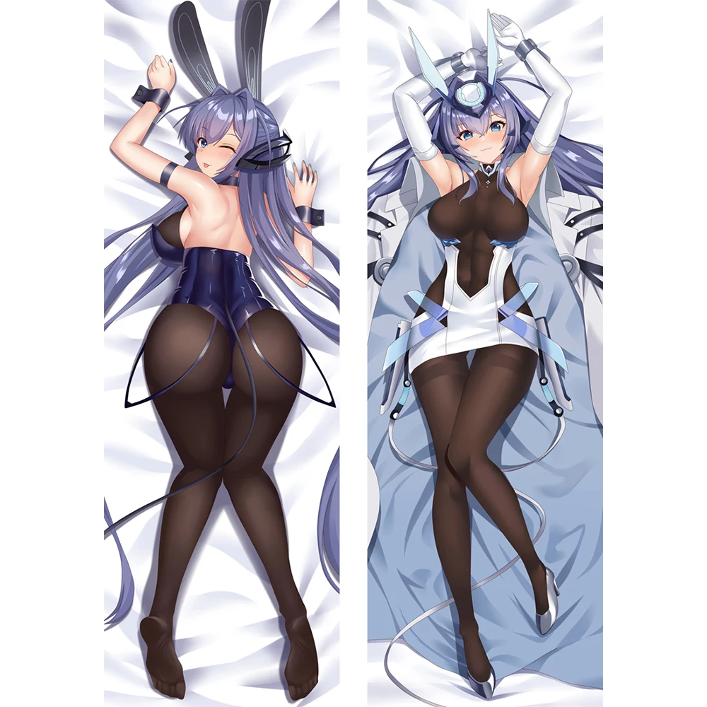 

Anime Azur Lane NEW JERSEY Cosplay Dakimkaura Peach Skin Hugging Body Pillowcase Cover Otaku Loli Pillow Case Room Decor Gifts