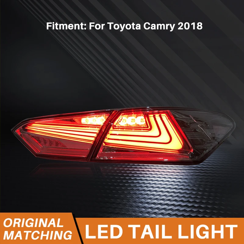 Clear/Smoke LED Taillights Assembly for Toyota Camry 2018 2019 Taillights Rear Lamps Start-Up Animation Sequential Turn Light
Clear/Smoke LED Taillights Assembly for Toyota Camry 2018 2019 Taillights Rear Lamps Start-Up Animation Sequential Turn Light