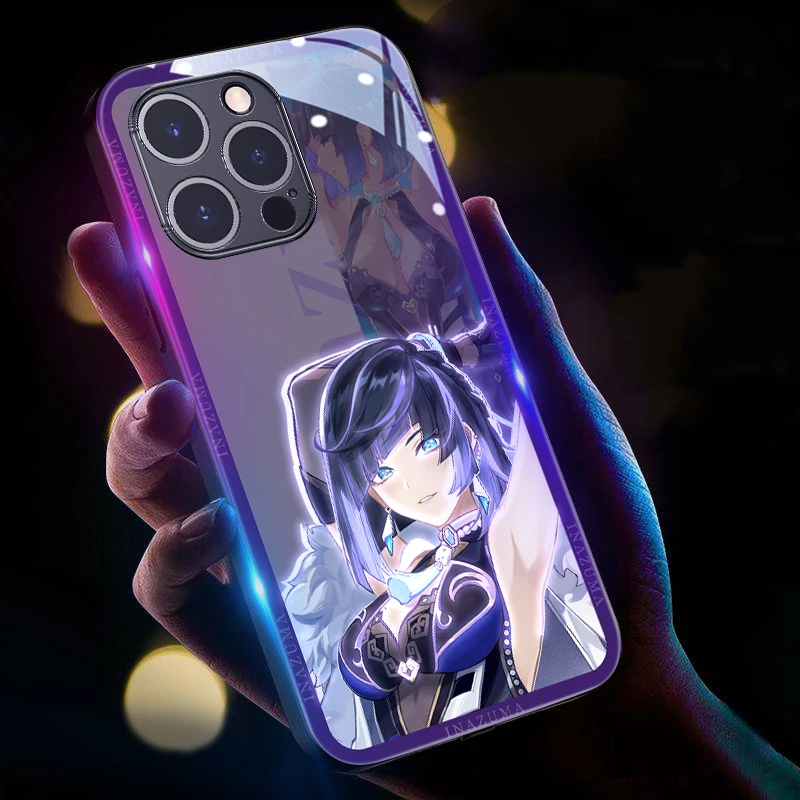 New Anime Luminous LED Call Light Glass Flash Up Phone Case Glitter Cover For OPPO Reno 5 6 7 8 9 Pro Plus Find X5 Pro
New Anime Luminous LED Call Light Glass Flash Up Phone Case Glitter Cover For OPPO Reno 5 6 7 8 9 Pro Plus Find X5 Pro
