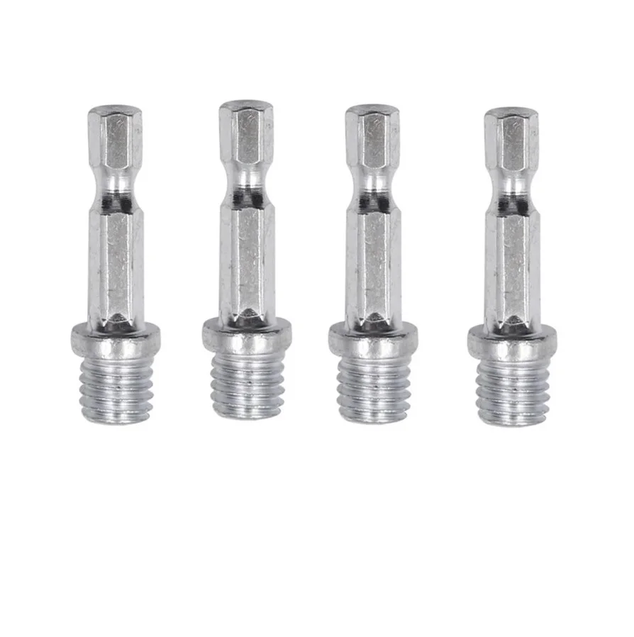 2pc 1/4 Hexagon Connecting Rod Adapter Drill Chuck M10 Polishing Disc Connection Power Tool Accessories And Parts
2pc 1/4 Hexagon Connecting Rod Adapter Drill Chuck M10 Polishing Disc Connection Power Tool Accessories And Parts