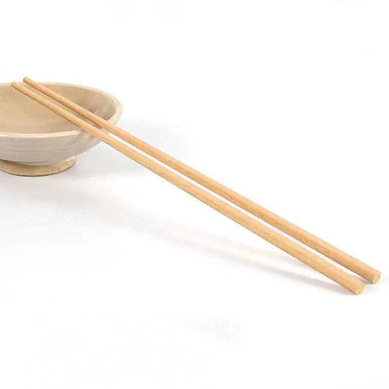 

1/3/5 Pair Pure manual Natural Bamboo Wood Chopsticks Healthy Chinese Carbonization Chop Sticks Reusable Hashi Sushi