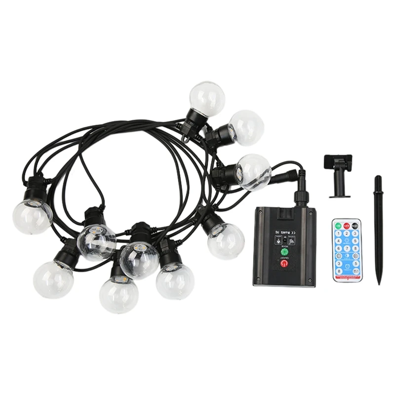 LED G50 String Lights Outdoor For Christmas Garland Decoration Light Fairy Light Bulb Wedding Lamp For Garden Easy Install
LED G50 String Lights Outdoor For Christmas Garland Decoration Light Fairy Light Bulb Wedding Lamp For Garden Easy Install