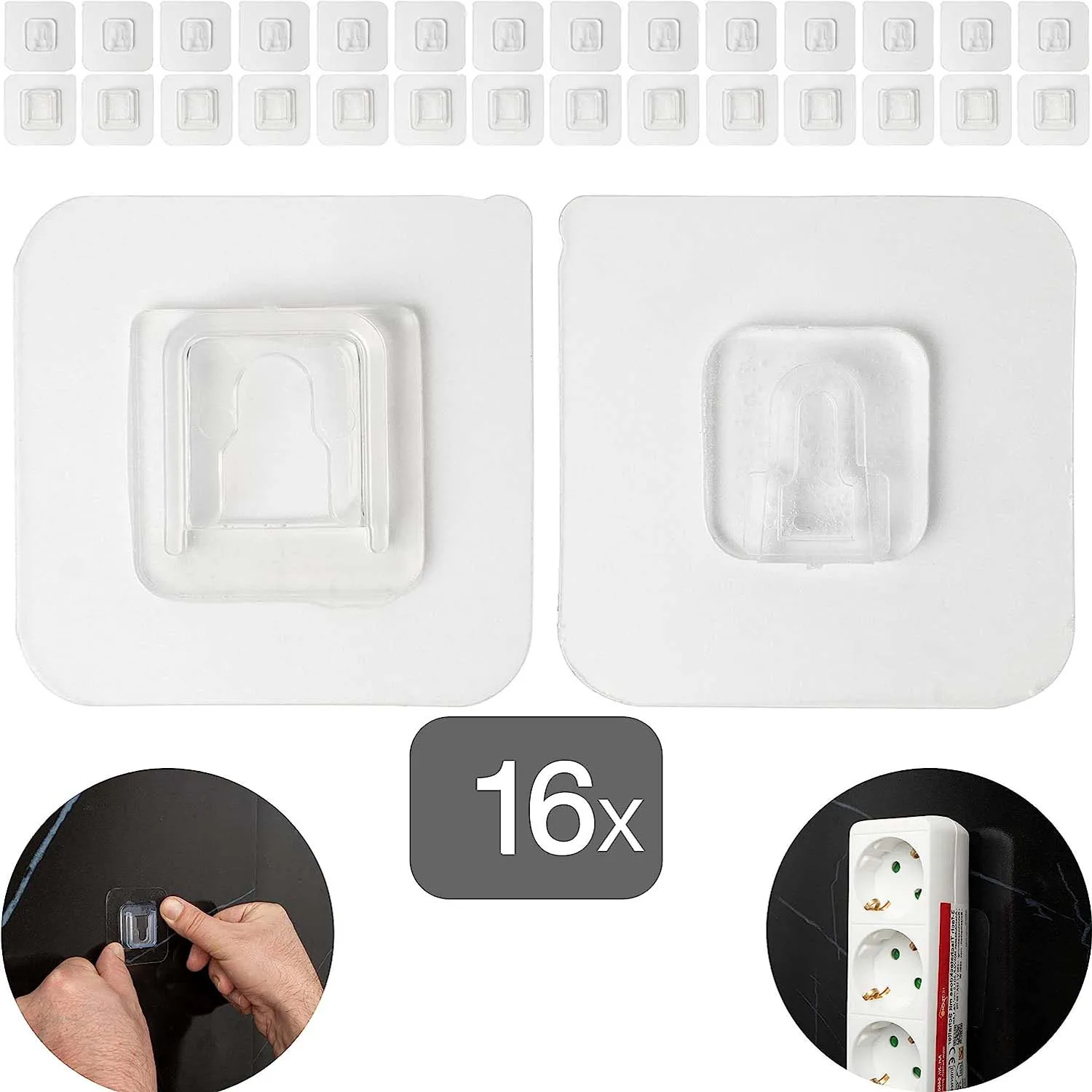 Plastic Buckle Wall-mounted Seamless Hook Sticker Strong Nail-free Transparent Brushed Hook Patch Accessories Punch-free Holder
Plastic Buckle Wall-mounted Seamless Hook Sticker Strong Nail-free Transparent Brushed Hook Patch Accessories Punch-free Holder