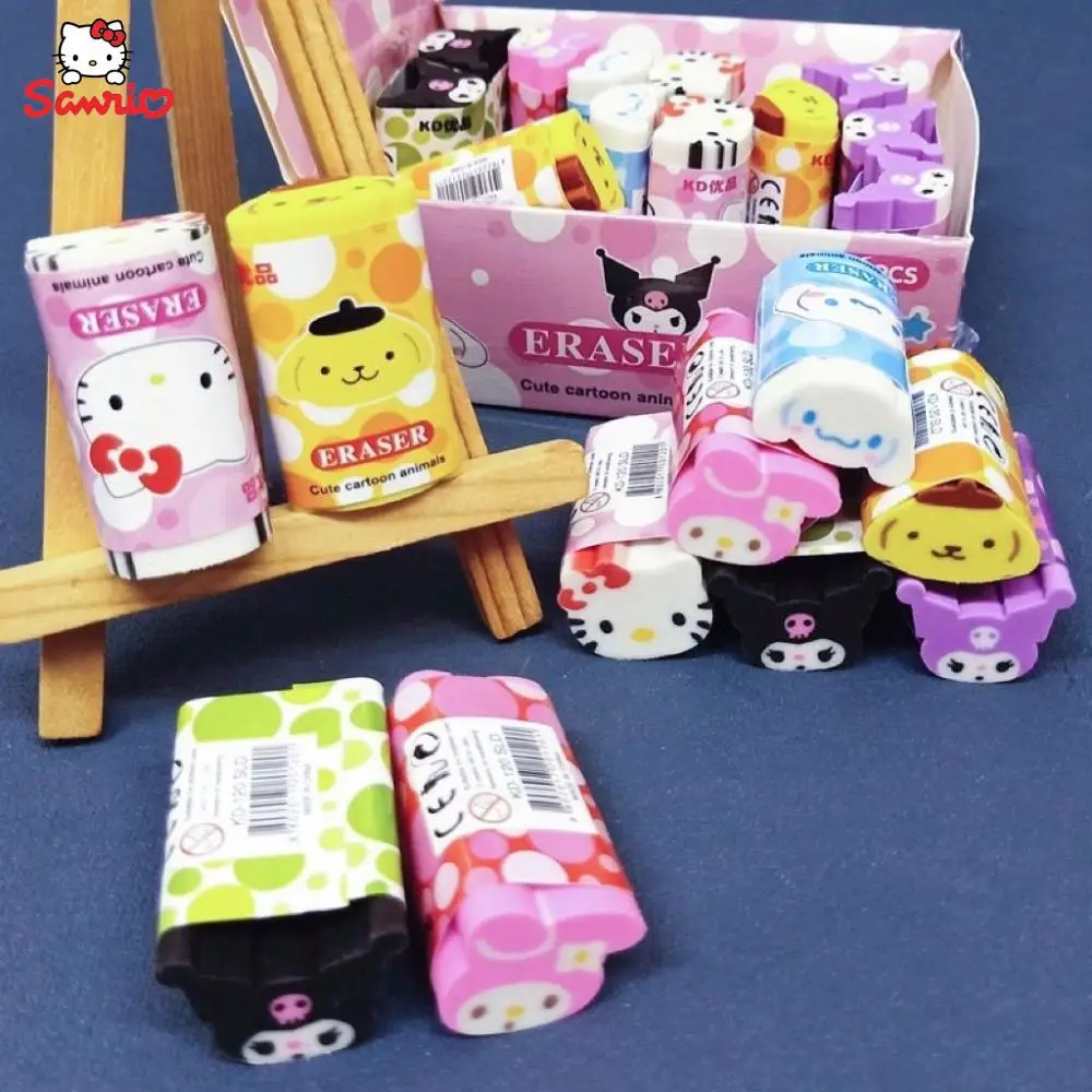 Kawaii Sanrios Accessories Cinnamoroll Kuromi My Melody Eraser Cartoon Anime Cute Eraser Student Painting Rubber Children's Gift
Kawaii Sanrios Accessories Cinnamoroll Kuromi My Melody Eraser Cartoon Anime Cute Eraser Student Painting Rubber Children's Gift