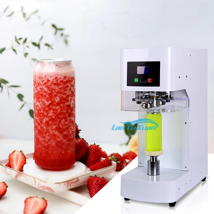 GL-CS2 China New Product Automatic Non-rotating Can Sealer Soda Tin Seamer Bubble Tea Sealing Machine
GL-CS2 China New Product Automatic Non-rotating Can Sealer Soda Tin Seamer Bubble Tea Sealing Machine