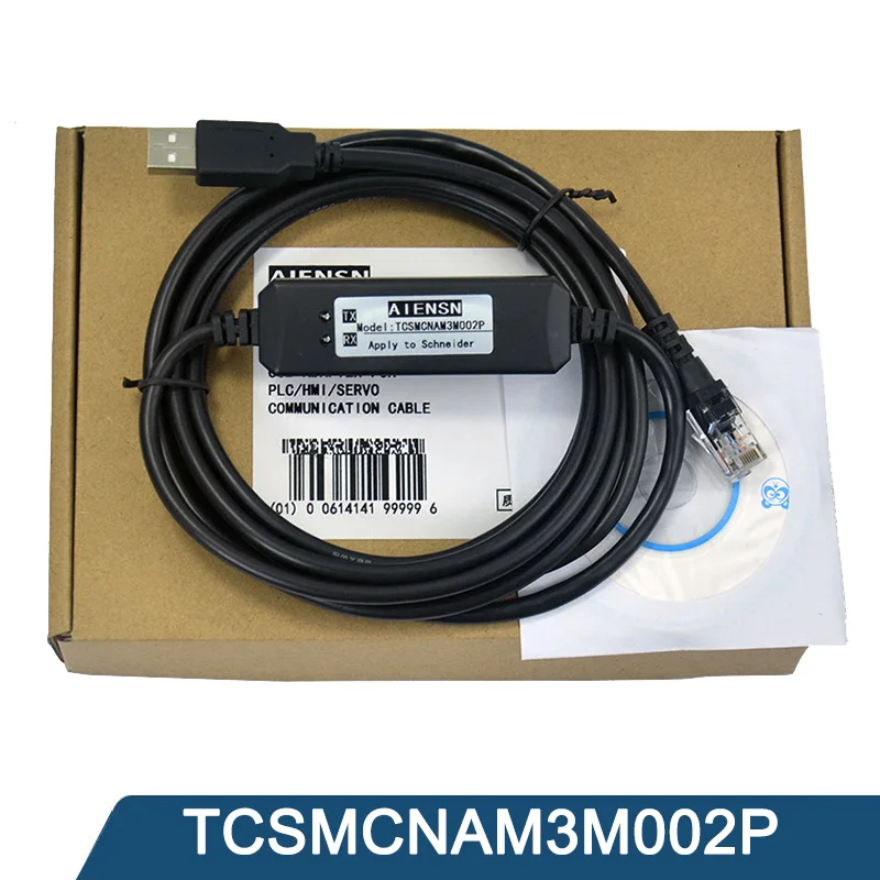 Compatible with Schneider ATV inverter debugging cable download line converter TCSMCNAM3M002P
Compatible with Schneider ATV inverter debugging cable download line converter TCSMCNAM3M002P