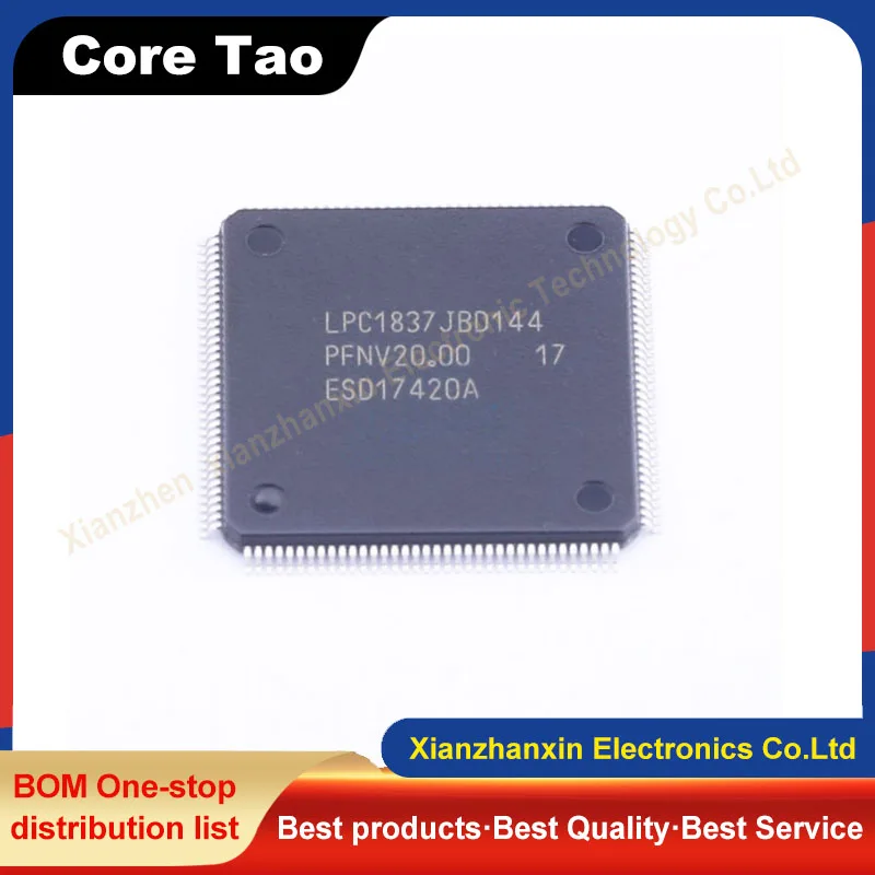 Микроконтроллер LPC1837JBD144 LPC1837 LQFP144, одночиповый микрокомпьютер, новый и оригинальный, 1 шт.
Микроконтроллер LPC1837JBD144 LPC1837 LQFP144, одночиповый микрокомпьютер, новый и оригинальный, 1 шт.