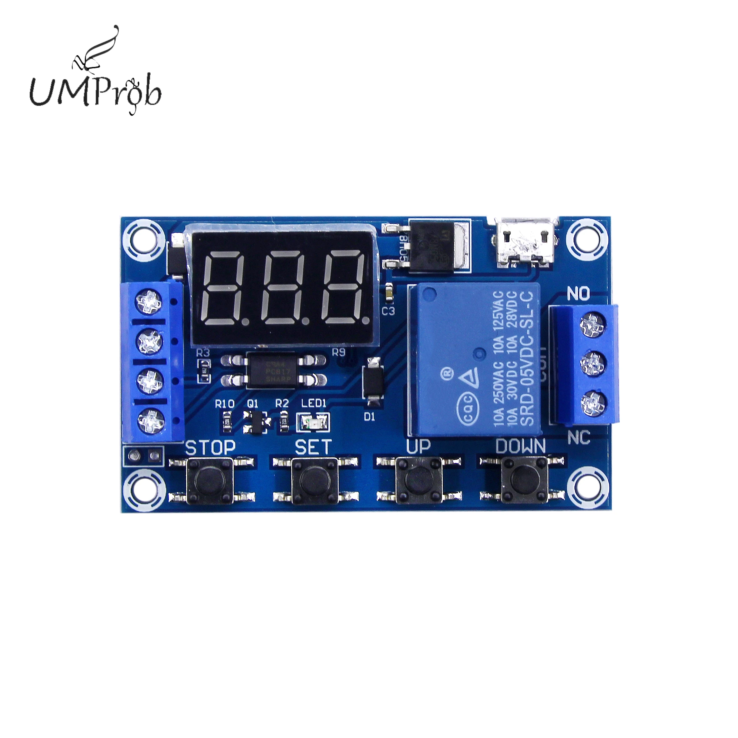DC 5V 12V 24V LED Light Digital Time Delay Relay Trigger Cycle Timer Delay Switch Circuit Board Timing Control Module DIY
DC 5V 12V 24V LED Light Digital Time Delay Relay Trigger Cycle Timer Delay Switch Circuit Board Timing Control Module DIY