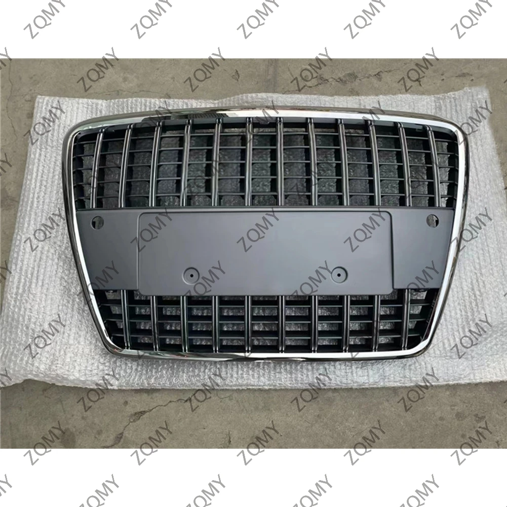 

W/Logo For Audi A8/A8L 2005 2006 2007 2008 2009 Car Front Bumper Grille Centre Panel Styling Upper Grill (Modify S8 style)