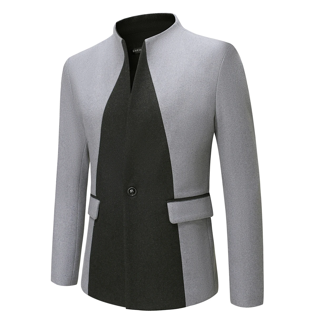 Luxury stand collar new designer business casual personalized wedding slim fit suit men's casual suit jacket men's jacket
Luxury stand collar new designer business casual personalized wedding slim fit suit men's casual suit jacket men's jacket