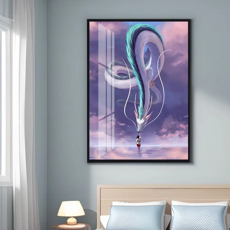 Kawaii Spirited Away Paintings Dormitory Hanging Cartoon Figure Creativity Chihiro Flash Poster Cute Bedroom Decorative Painting
Kawaii Spirited Away Paintings Dormitory Hanging Cartoon Figure Creativity Chihiro Flash Poster Cute Bedroom Decorative Painting