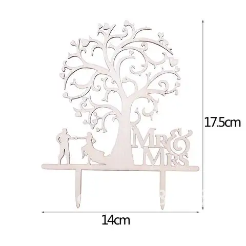 Wooden MR MRS Cake Toppers Just Married 1pc Wood Ornaments Love Birds Wedding Cake Decoration Wedding Engagement Party Supplies
Wooden MR MRS Cake Toppers Just Married 1pc Wood Ornaments Love Birds Wedding Cake Decoration Wedding Engagement Party Supplies