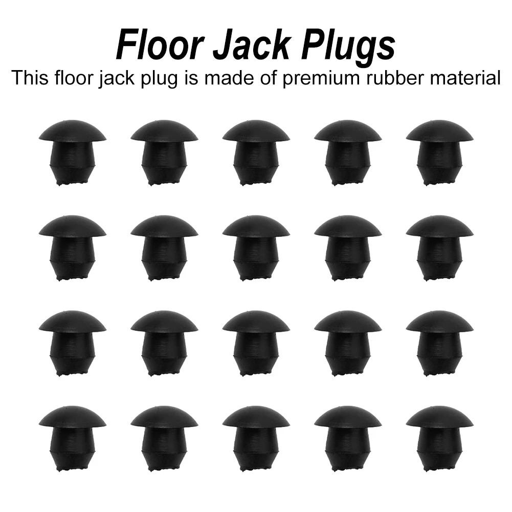 20Pcs Floor Jack Plugs Floor Jack Oil Filler Plugs Rubber Hydraulic Filler Bung Replacement Car Repair Tools Interior Accessorie
20Pcs Floor Jack Plugs Floor Jack Oil Filler Plugs Rubber Hydraulic Filler Bung Replacement Car Repair Tools Interior Accessorie