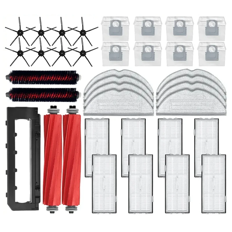 Replacement For Roborock S7 Maxv Ultra / S7 Pro Ultra Replacement Spare Parts Main Side Brush Filter Mop Dust Bag
Replacement For Roborock S7 Maxv Ultra / S7 Pro Ultra Replacement Spare Parts Main Side Brush Filter Mop Dust Bag