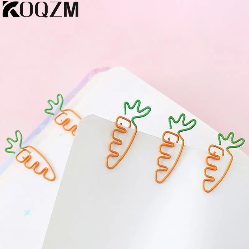 10PCS Carrot Shaped Paper Clip Creative Colorful Fruit Cute Carrot Bookmark Paper Clip School Office
10PCS Carrot Shaped Paper Clip Creative Colorful Fruit Cute Carrot Bookmark Paper Clip School Office