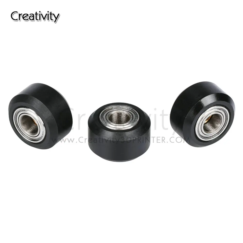 5PCS 3D Printer Parts CNC Plastic Wheel POM MR105ZZ 625ZZ V-slot Bearing Bore 5mm Passive Round Gear Perlin Wheel Pulley
5PCS 3D Printer Parts CNC Plastic Wheel POM MR105ZZ 625ZZ V-slot Bearing Bore 5mm Passive Round Gear Perlin Wheel Pulley