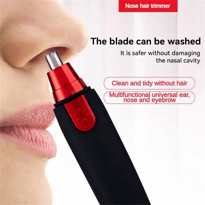 

Electric Nose Hair Trimmer Implement Shaver Clipper Men Women Ear Neck Eyebrow Trimmer Shaver Man Clean Trimer Razor Remover Kit