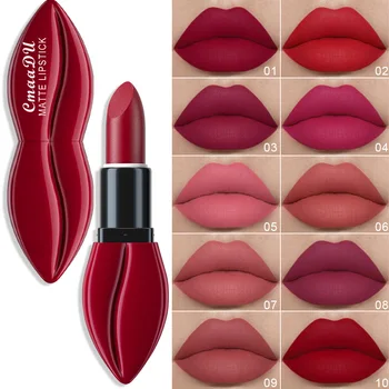 Matte Lipstick Free Shipping Korean Cosmetics Lip Gloss Long Lasting Waterproof Easy to Color