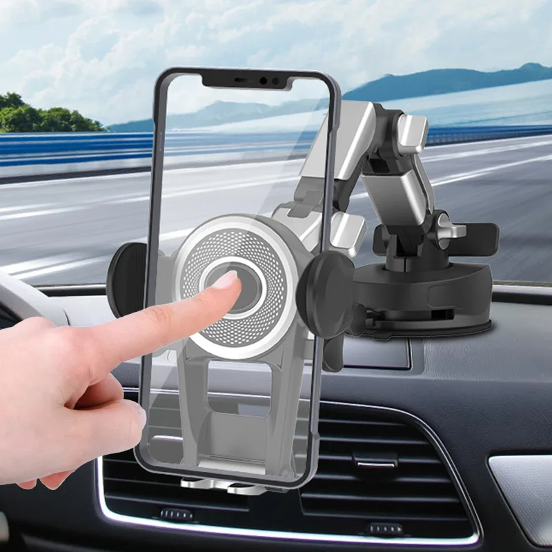 Universal Car Phone Holder Mount Super Adsorption Holder for Hands-Free Driving GPS 360° Adjustable Windshield Console Stand
Universal Car Phone Holder Mount Super Adsorption Holder for Hands-Free Driving GPS 360° Adjustable Windshield Console Stand