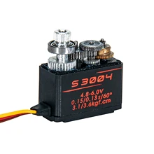 Analog Servo Metal Gear Suitable for Remote Controller RC Car Robots Rotating Direction:Counter Clockwise Pulse Traveling
Analog Servo Metal Gear Suitable for Remote Controller RC Car Robots Rotating Direction:Counter Clockwise Pulse Traveling