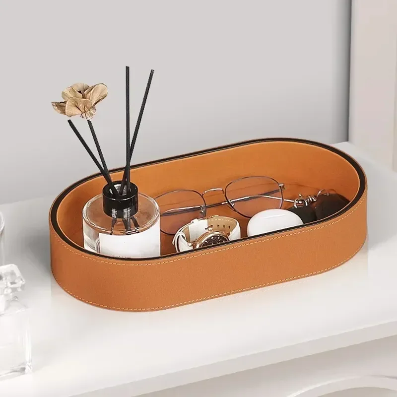 Cosmetic Key Storage Box Wallet Desktop Home Decoration Tray Living Jewelry Coins Organizer Leather PU Room Box Plate Dice
Cosmetic Key Storage Box Wallet Desktop Home Decoration Tray Living Jewelry Coins Organizer Leather PU Room Box Plate Dice