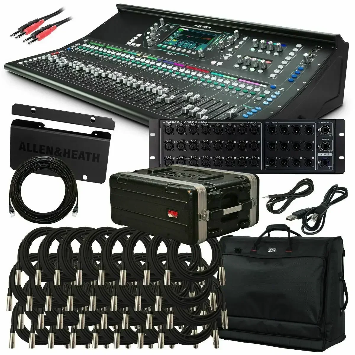 SUMMER SALES DISCOUNT ON Discount Sales Allen & Heath SQ-7 48-Channel 36-Bus Digital Mixer with 32+1 Motorized Faders
SUMMER SALES DISCOUNT ON Discount Sales Allen & Heath SQ-7 48-Channel 36-Bus Digital Mixer with 32+1 Motorized Faders