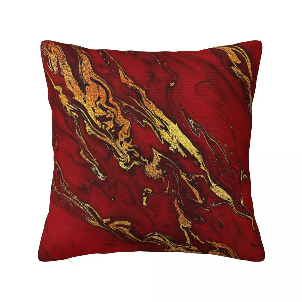 Faux Fire Red And Gold Marble Throw Pillow Plaid Sofa pillows decor home christmas supplies
Faux Fire Red And Gold Marble Throw Pillow Plaid Sofa pillows decor home christmas supplies